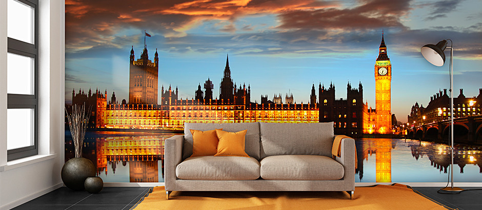 London City Skyline Wallpaper  London Wall Murals  Pictowall