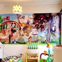 Ghibli, Kids Cartoon Custom Wallpaper, Cartoon Wall Mural by Pictowall, UK