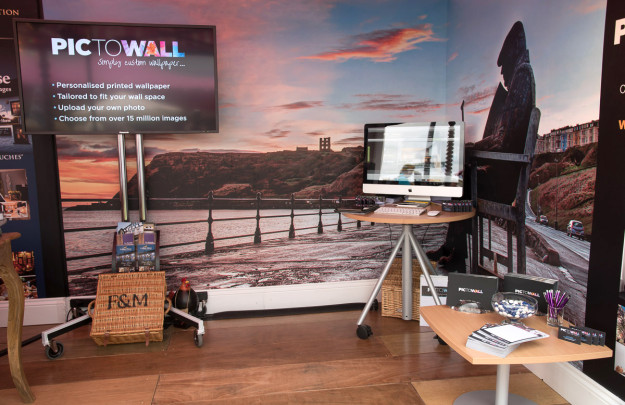 Pictowall Exhibiting at The Great Yorkshire Show 2015 as part of the Welcome to Yorkshire Stand