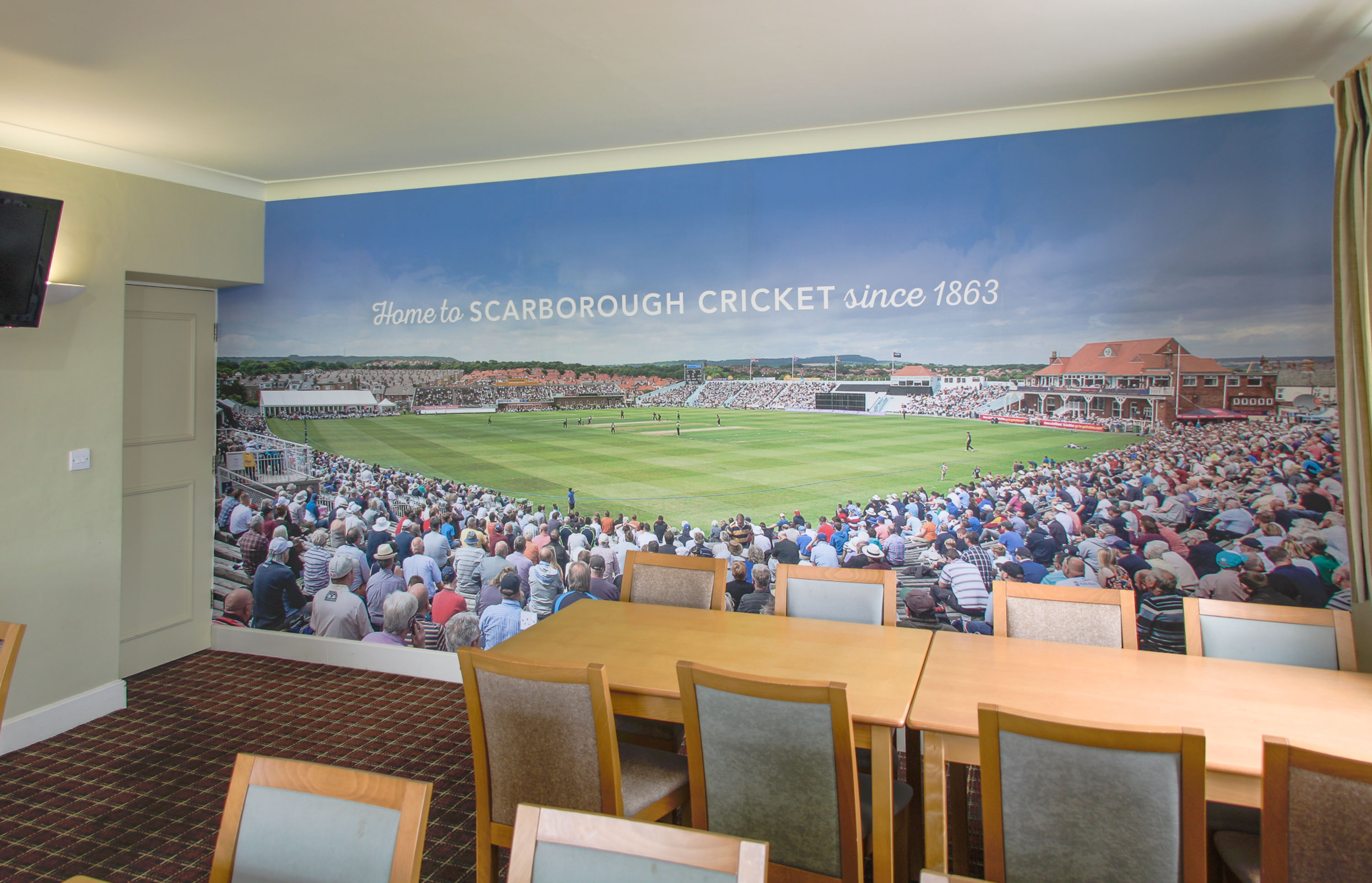 Scarborough Cricket Club Wallpaper Murals