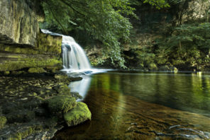 West Burton Waterfall Wallpaper mural