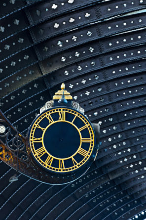 York Railway Clock no hands Wallpaper mural